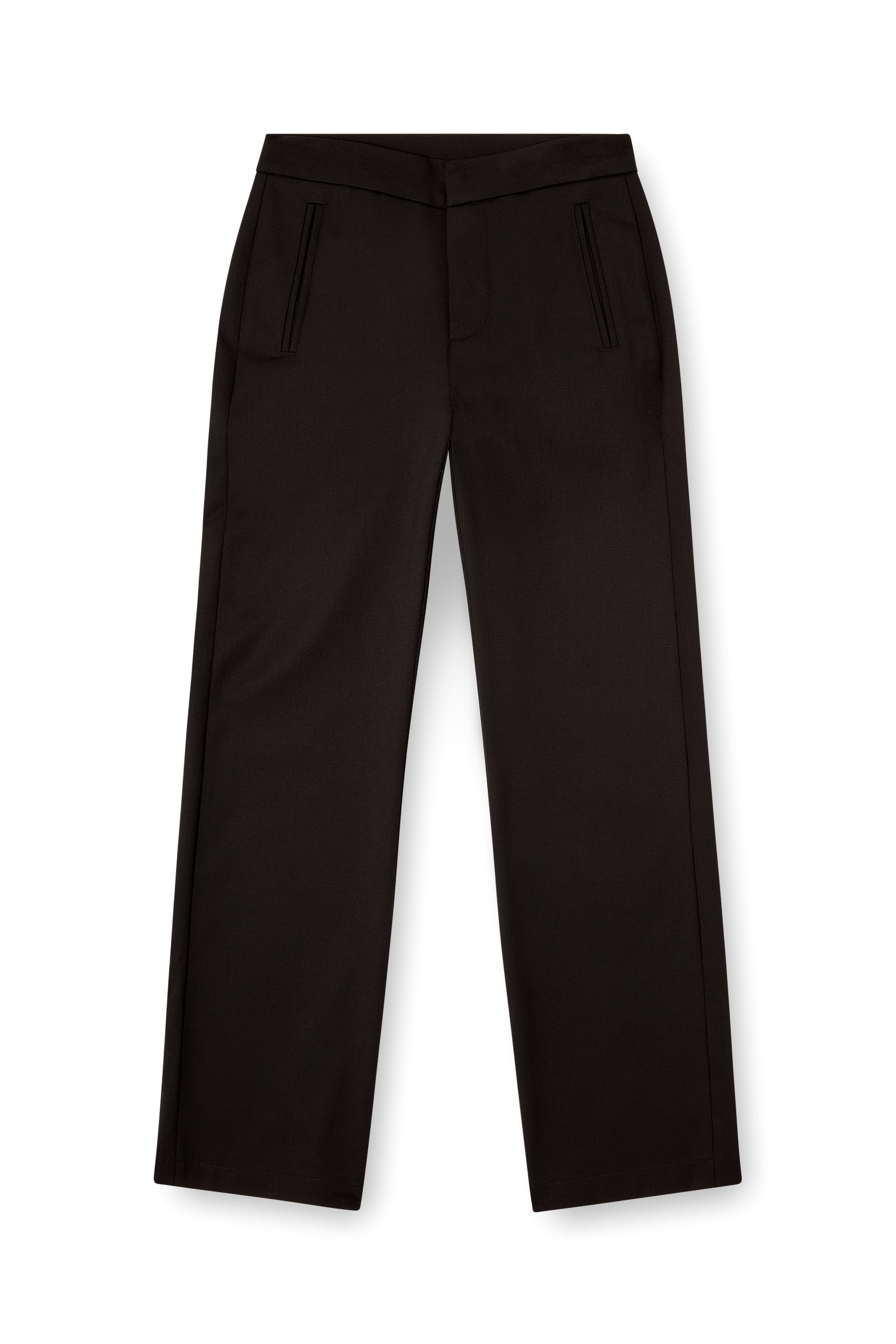 Diesel - P-ROMISE-S3, Woman's Pants in cool wool in Black - 3