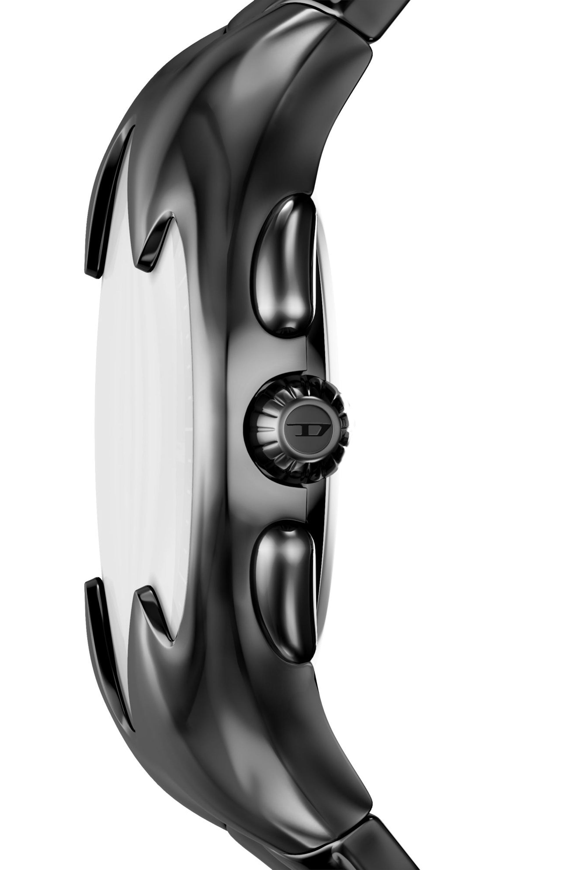 Diesel - DZ4713 WATCH, Man's Mercurial gunmetal stainless steel watch in Black - 3