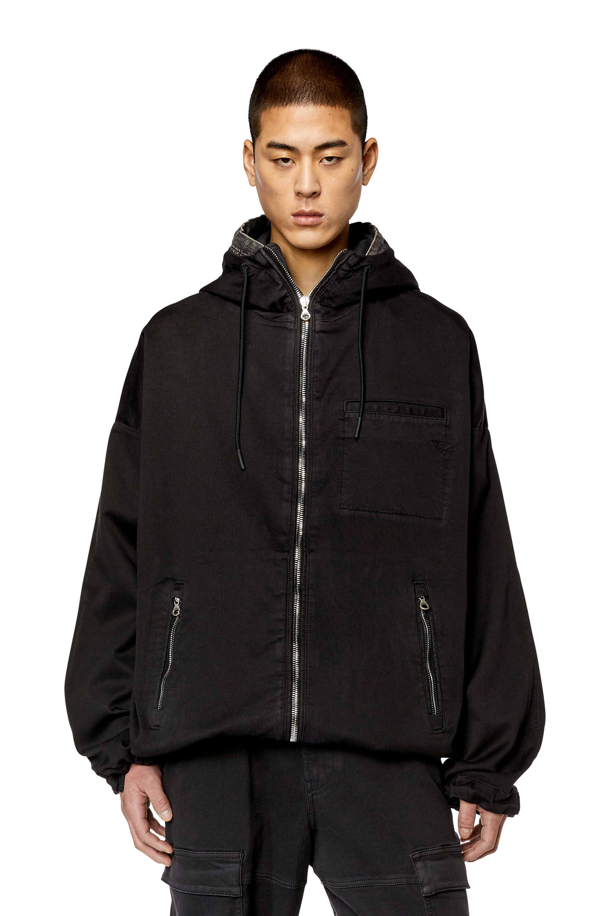 Diesel - D-HENNES JOGG, Black - Image 1